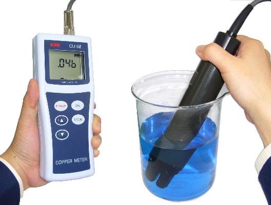 水質測定器　電気式測定器　銅濃度計　CU-5Z