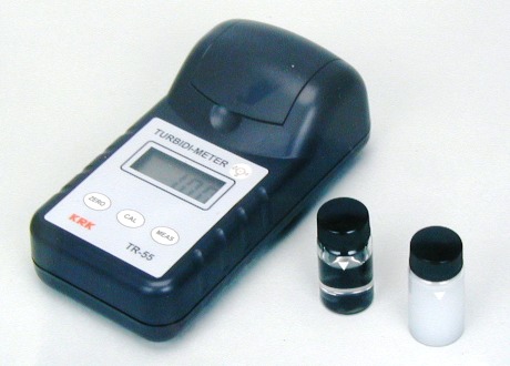 水質測定器　電気式測定器　高感度　濁度計　tr-55