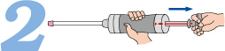 気体採取器　GV-100型　使用方法2