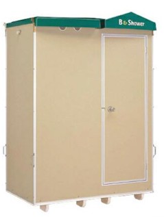屋外型シャワーユニット